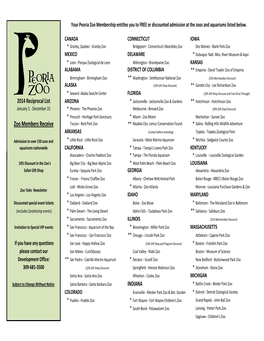 Peoria Zoo Reciprocal List 2014.Xlsx