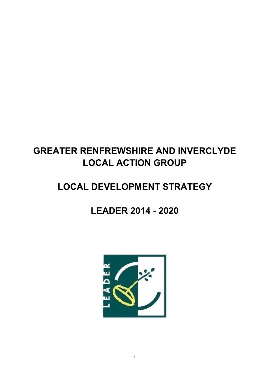 Greater Renfrewshire and Inverclyde Leader