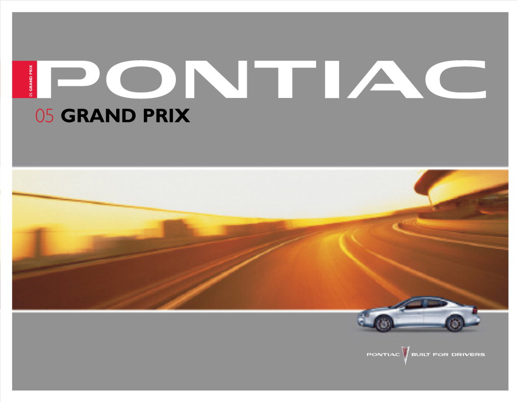 05 Grand Prix 05 Grand Prix 2005 Pontiac Grand Prix