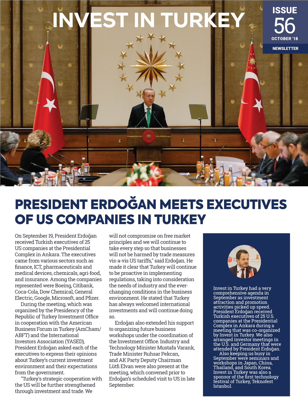 President Erdoğan Meets Executives of Us Companies