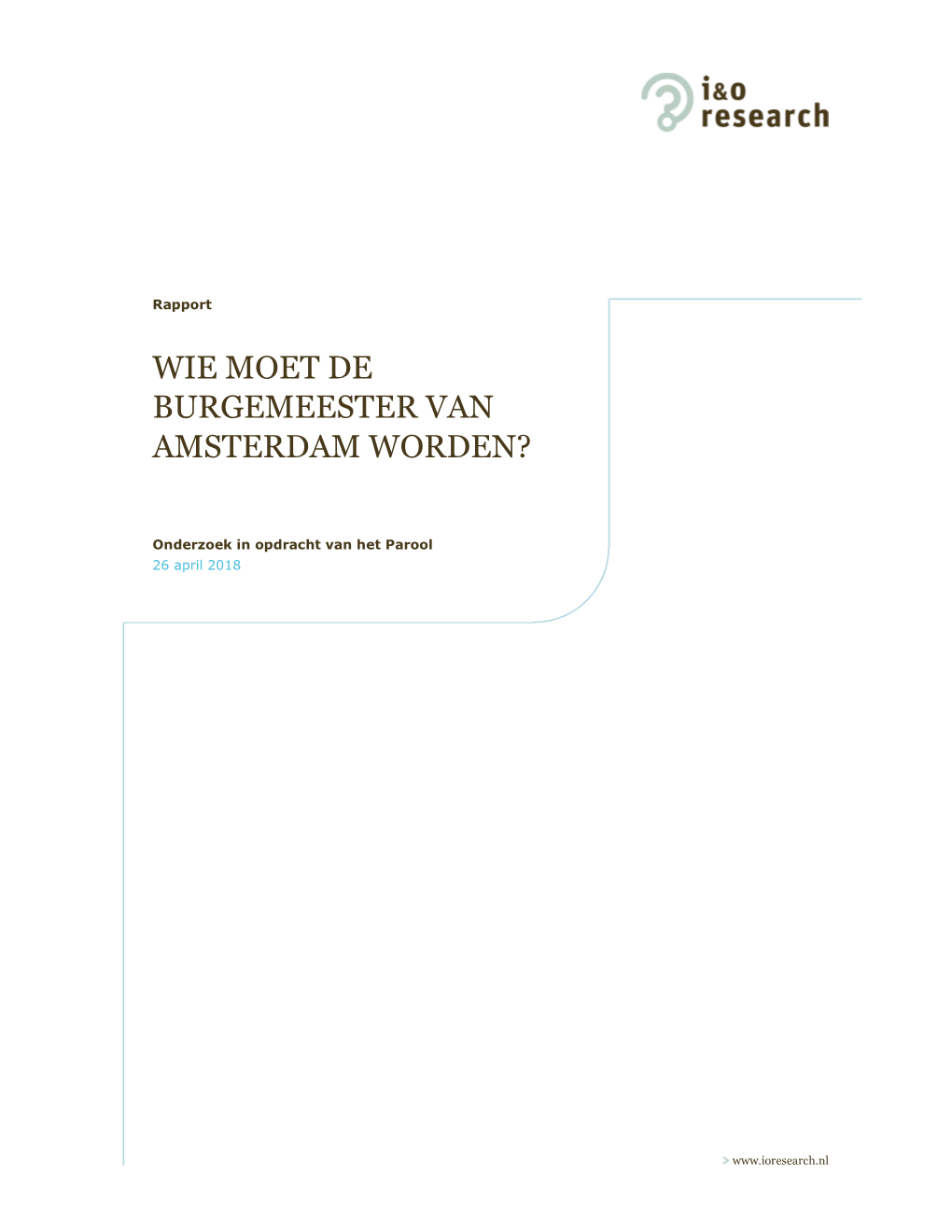 Wie Moet De Burgemeester Van Amsterdam Worden?