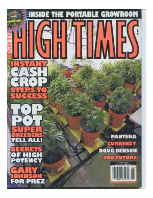 Odd Future Feature, High Times, August 2011