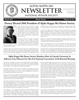 NEWSLETTER “The American Scholar” NATIONAL HONOR SOCIETY