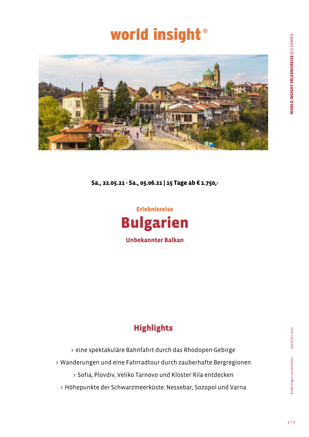 Bulgarien Unbekannter Balkan 1 2
