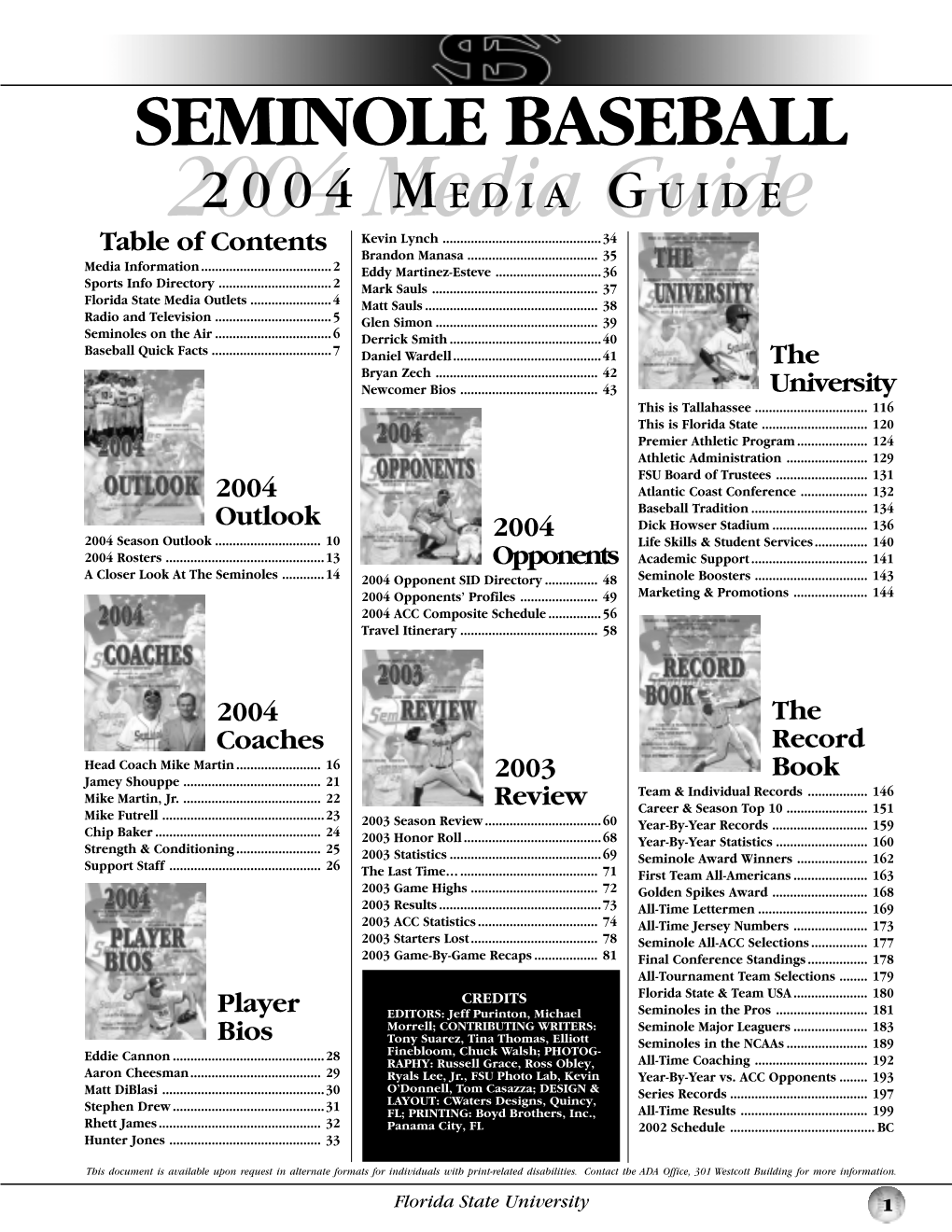 2004 Media Guide