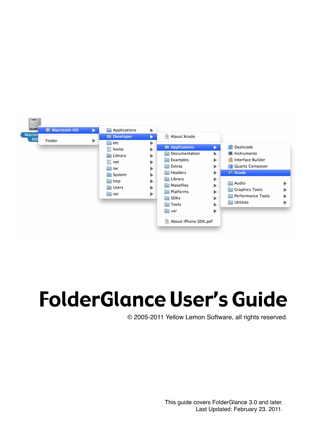 Folderglance User's Guide
