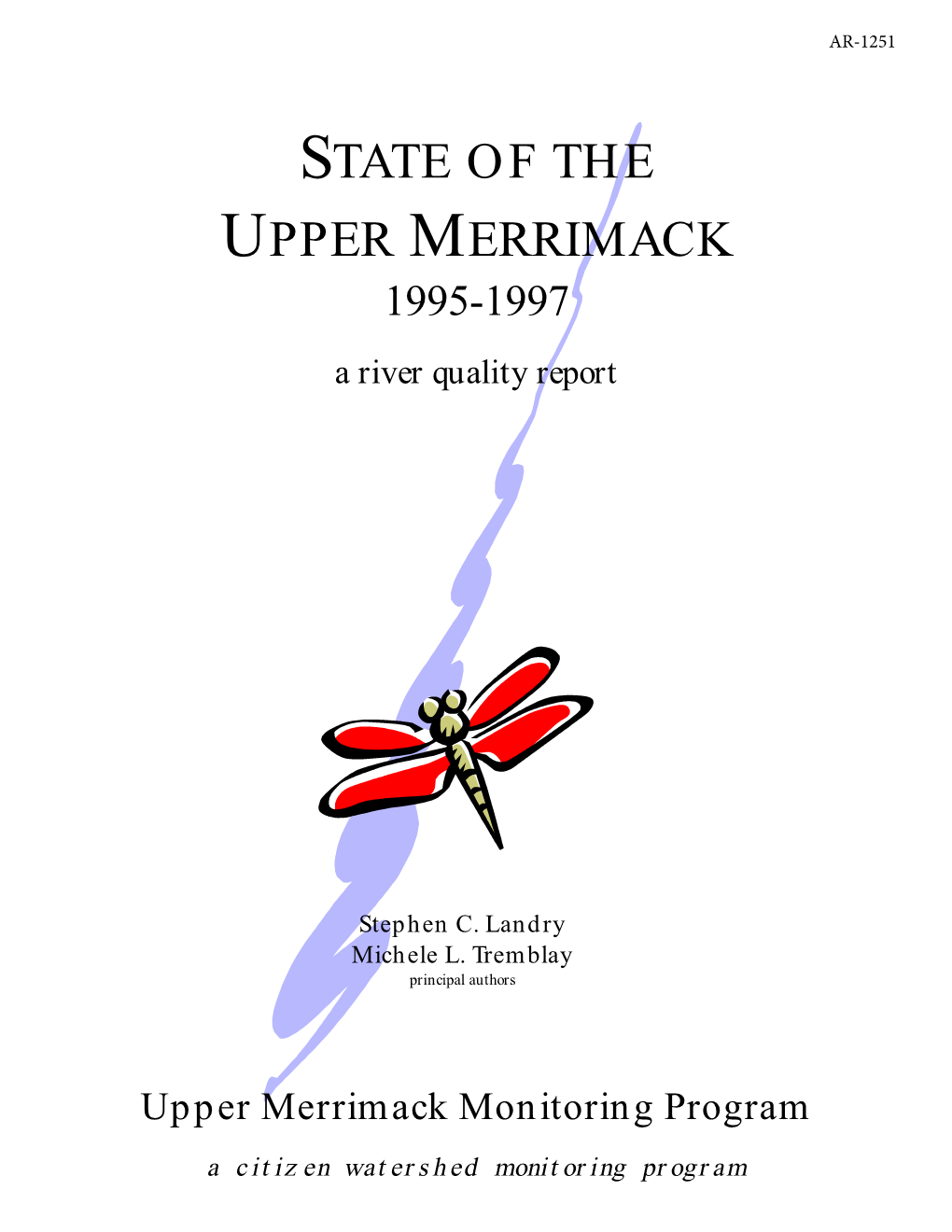 State of the Upper Merrimack River 1995-1997, Upper Merrimack River