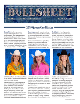 2019 Queen Candidates