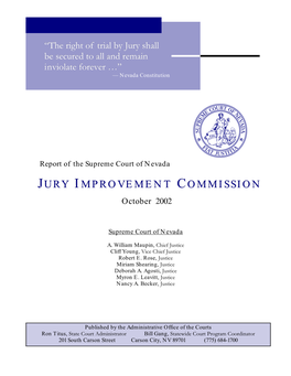 Jury Improvement Commission by the People