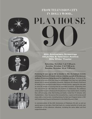 60Th Anniversary Screenings UCLA Film & Television Archive Billy