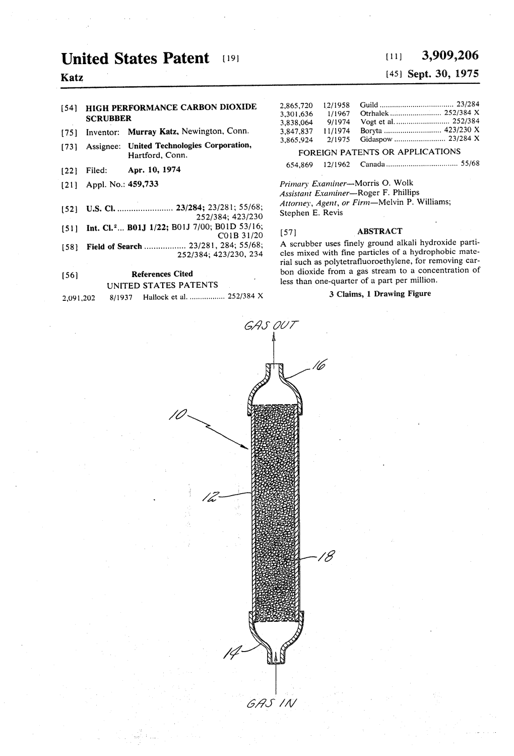 United States Patent (19) [11] 3,909,206 Katz (45) Sept