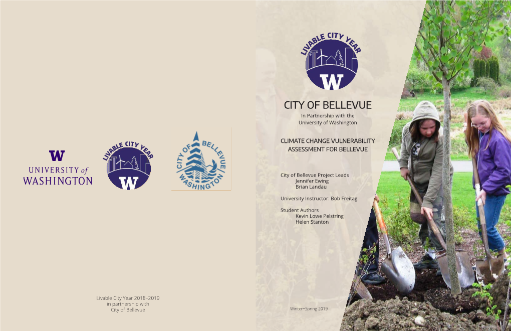 Climate Change Vulnerability Assessment for Bellevue