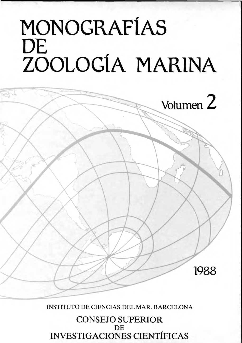 Monograftas DE Zoologta MARINA