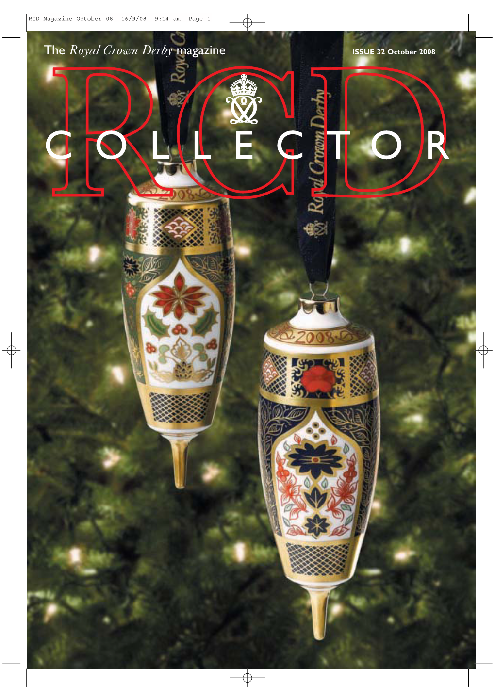 Royal Crown Derby Magazine ISSUE 32 October 2008