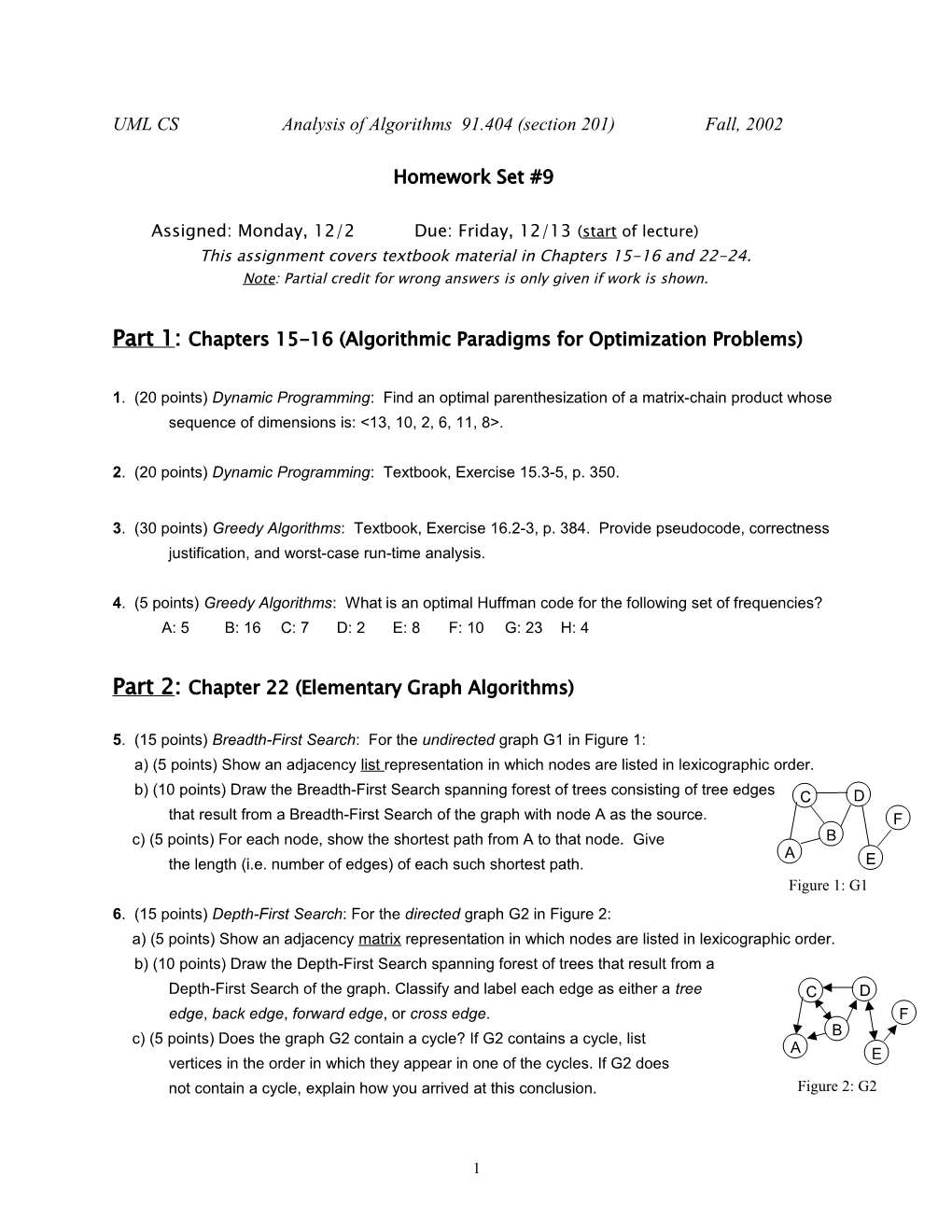 Analysis of Algorithms, 91