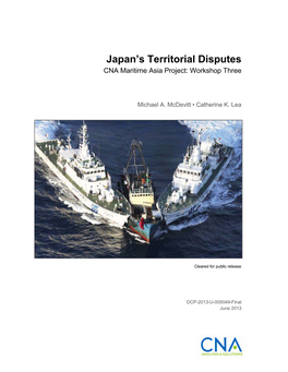 CNA Maritime Asia Project Workshop Three: Japan's Territorial Disputes