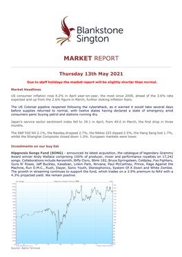 Market Report