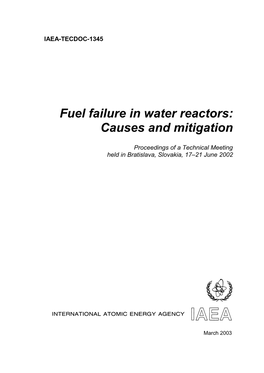 Fuel Failure in Water Reactors: Causes and Mitigation