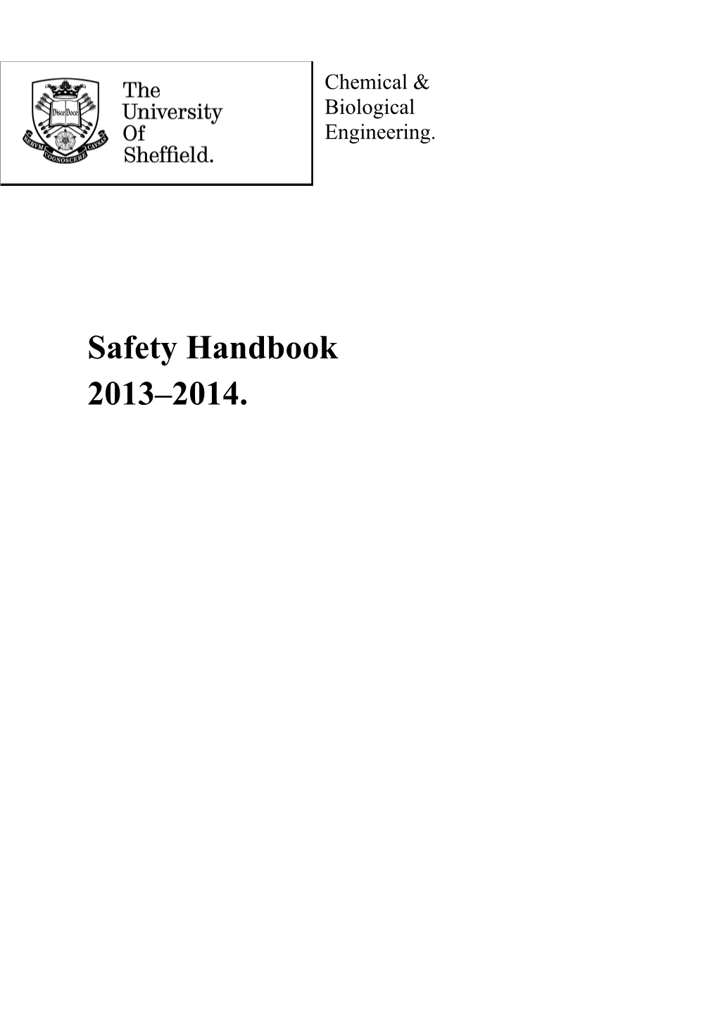 Departmental Health and Safety Policy Statement 2