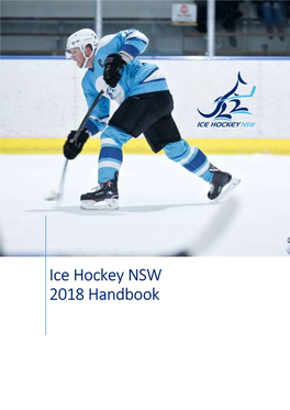 Ice Hockey NSW 2018 Handbook