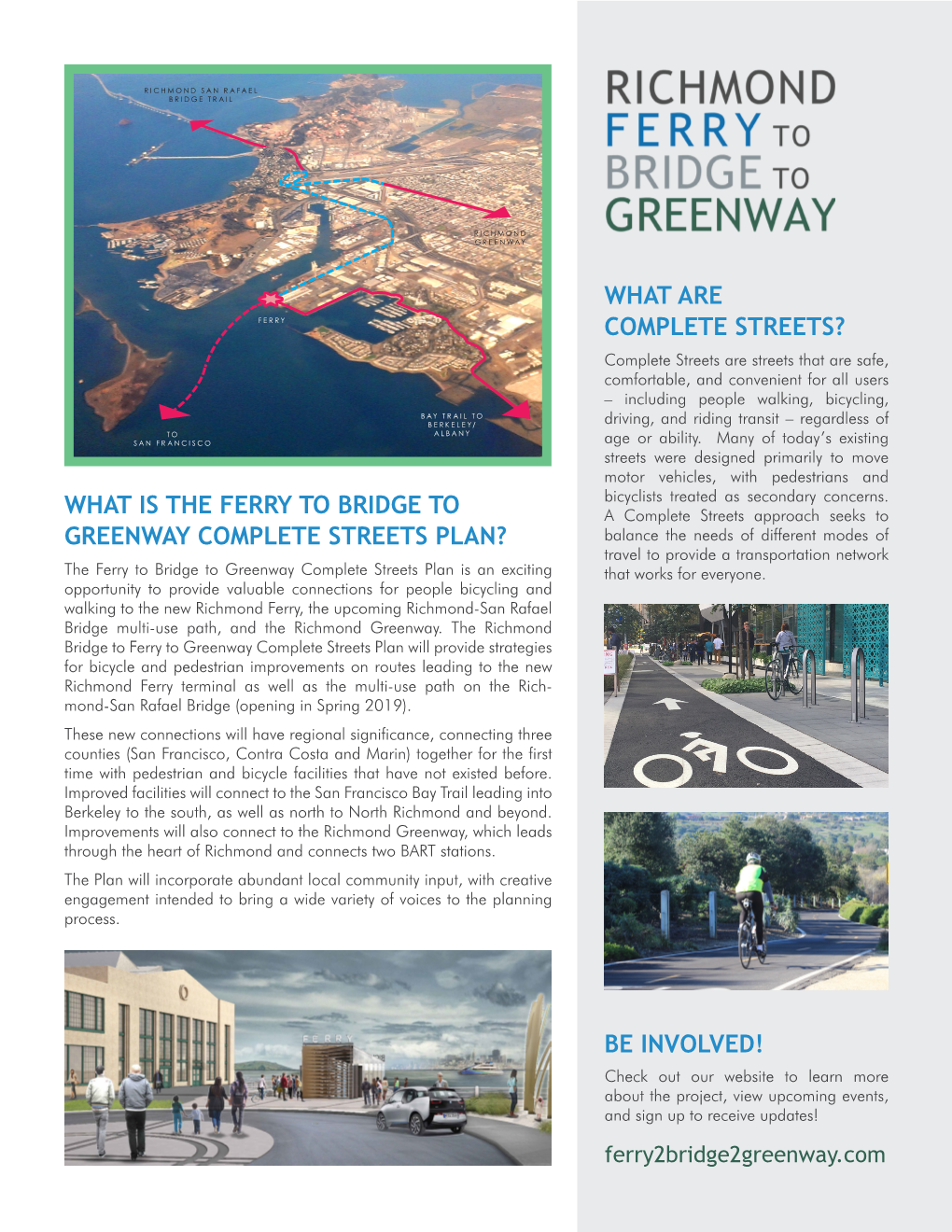 What Is the Ferry to Bridge to Greenway Complete