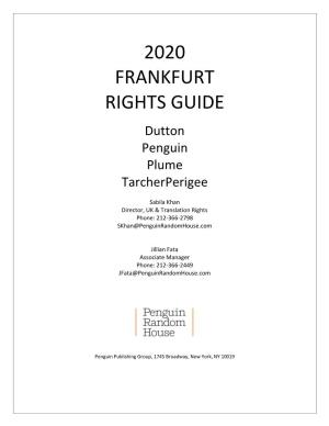 2020 Frankfurt Rights Guide