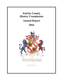2016 FCHC Annual Report