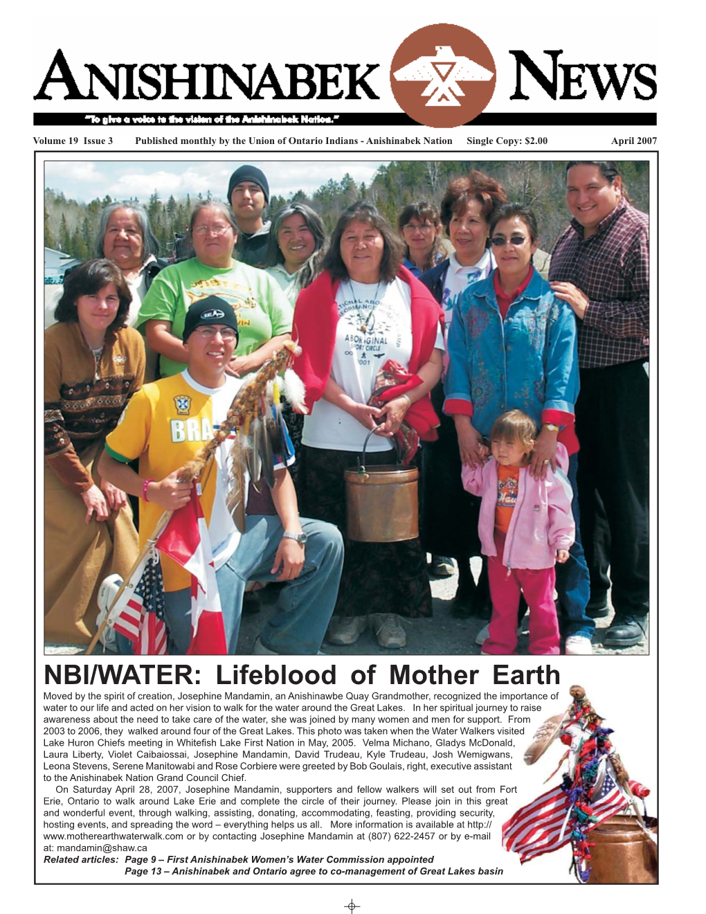 NBI/WATER: Lifeblood of Mother Earth