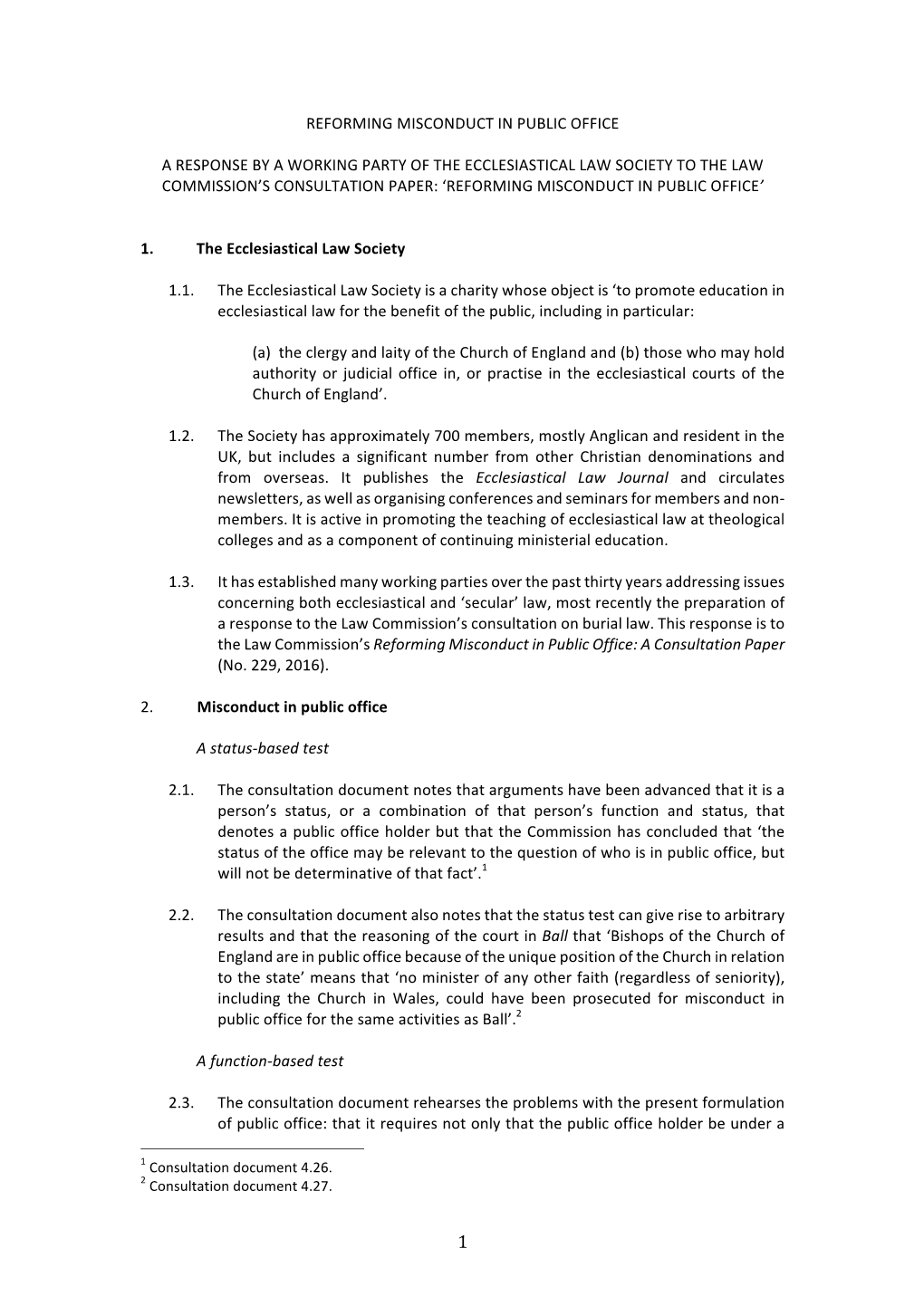 Misconduct in Public Office