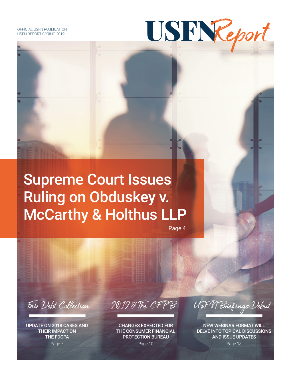 Supreme Court Issues Ruling on Obduskey V. Mccarthy & Holthus