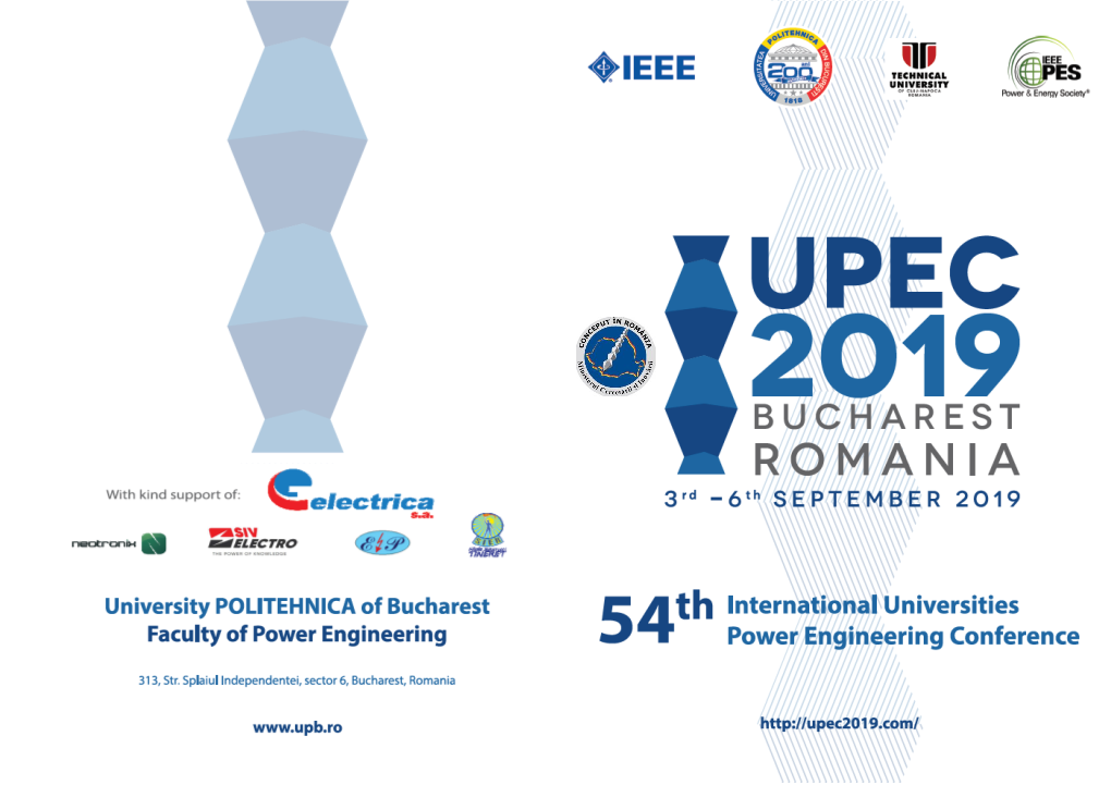 UPEC 2019 Full Programme Booklet