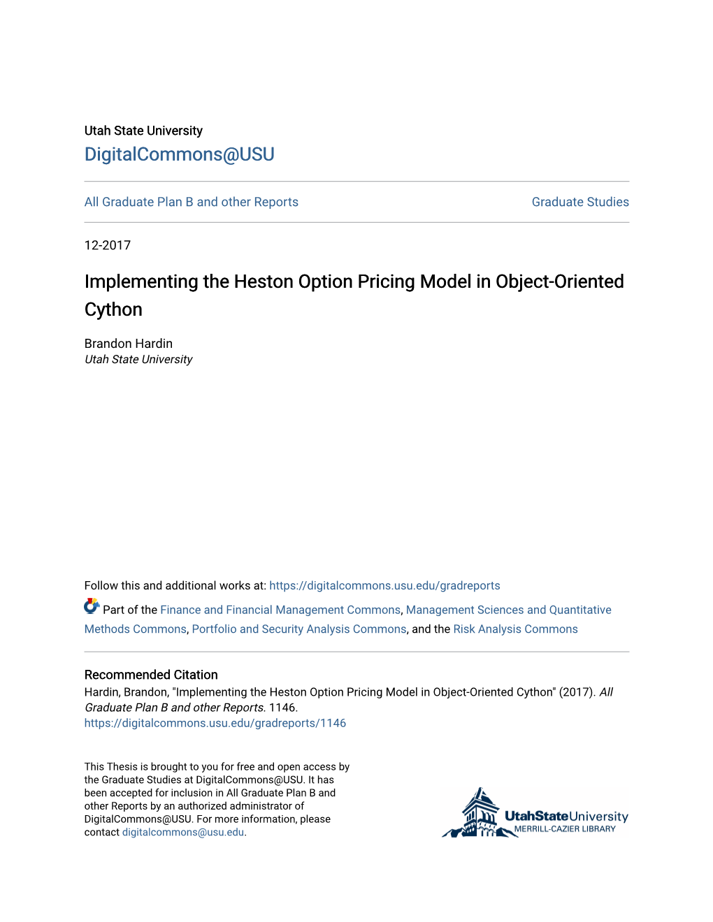 Implementing the Heston Option Pricing Model in Object-Oriented Cython