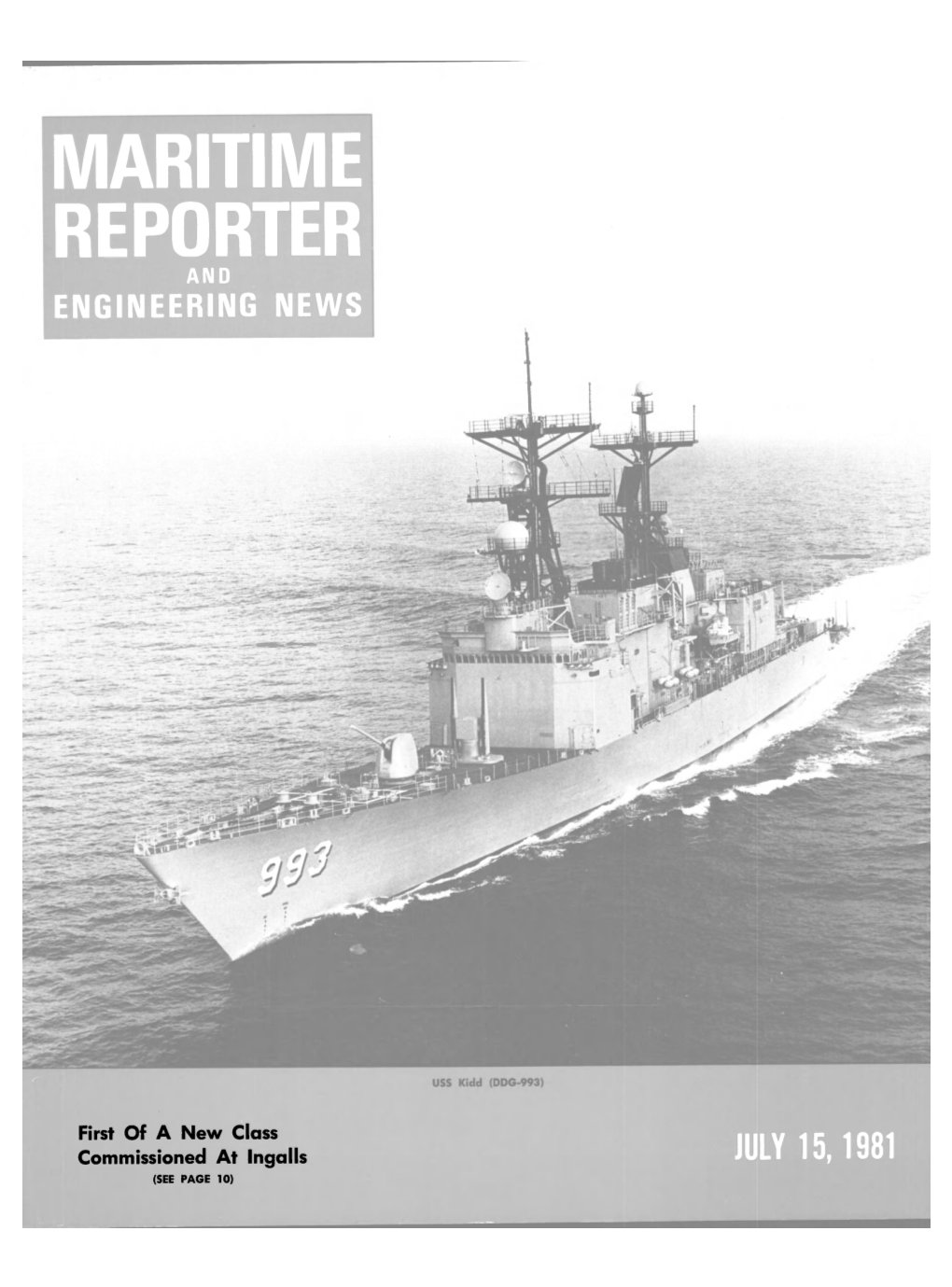 Maritime Reporter and Engineering News