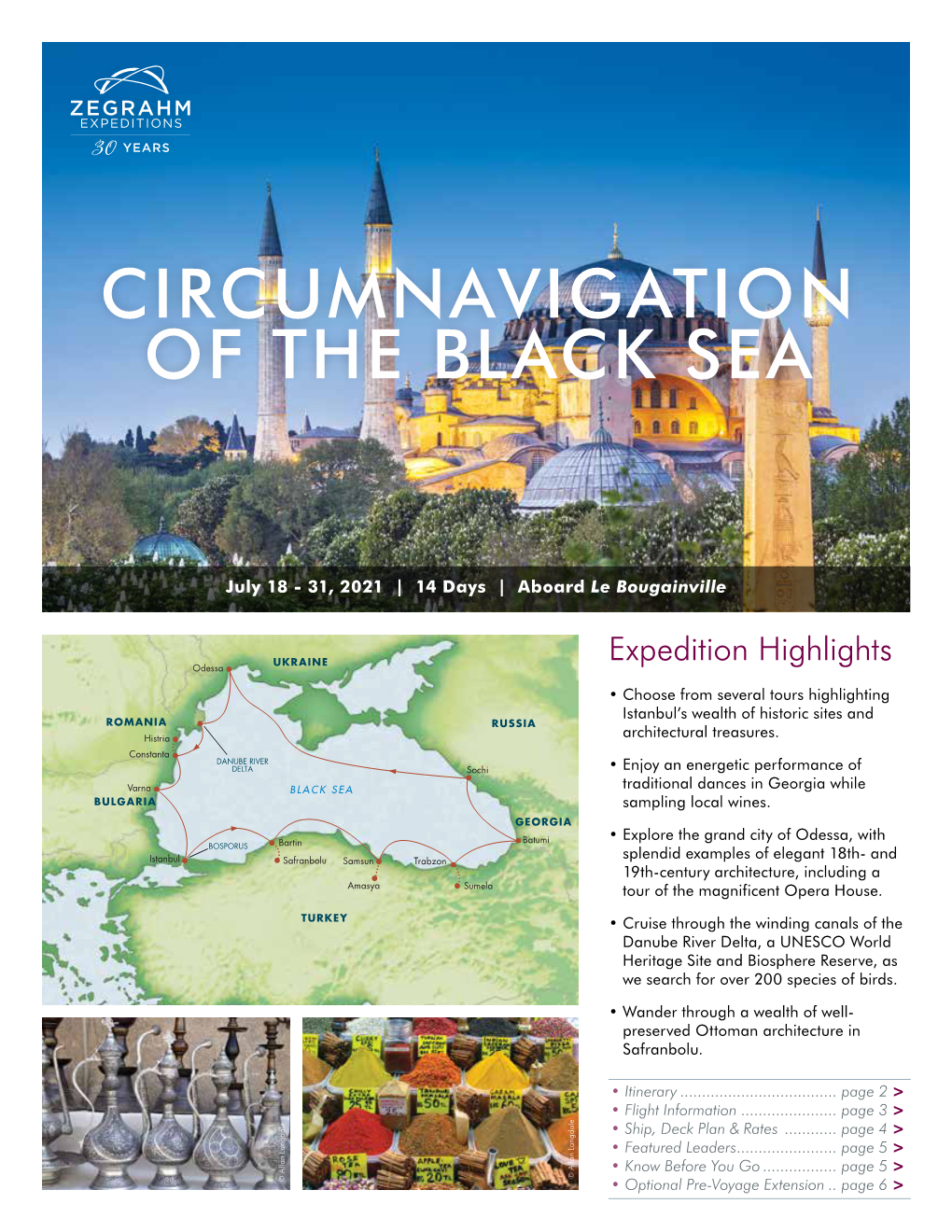 Circumnavigation of the Black Sea