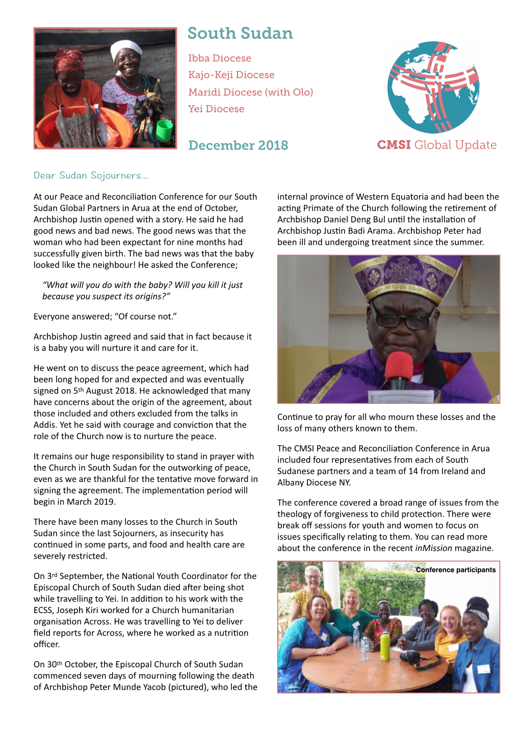 South Sudan Update Dec18