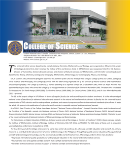 College of Science 425