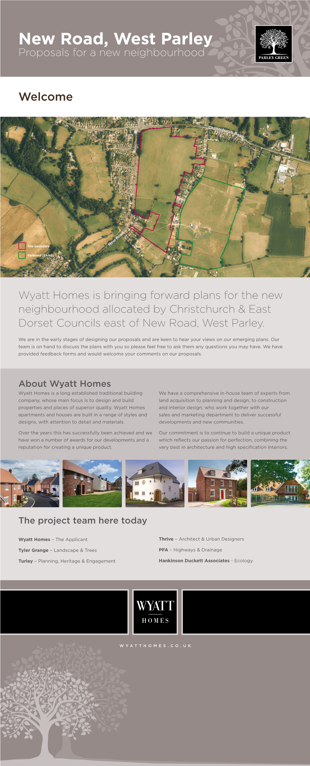 New Road, West Parley Proposals for a New Neighbourhood PARLEY GREEN