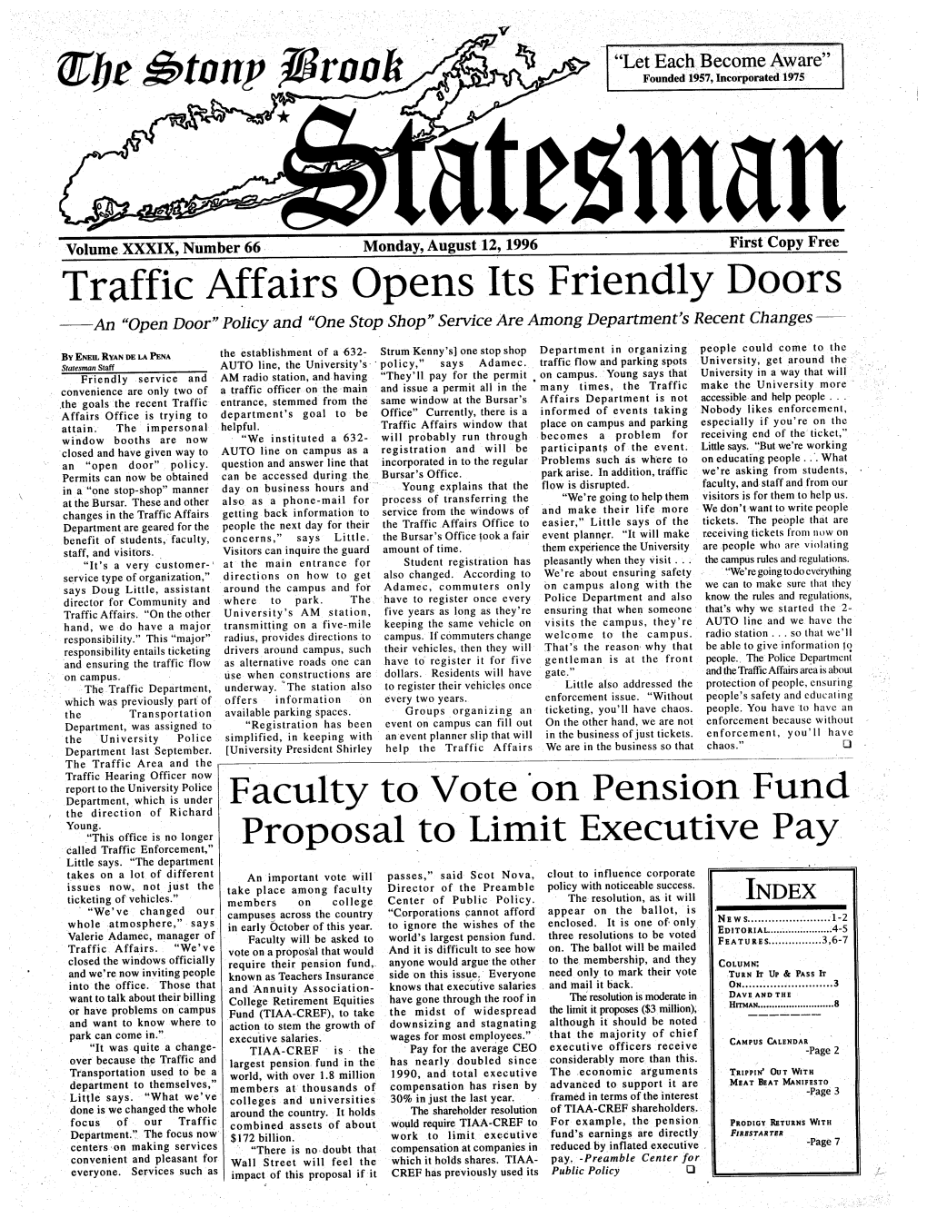 Traffic Affairs Opens Its: Friendly Doos Faculty to Vote on Pension Fu-Nd