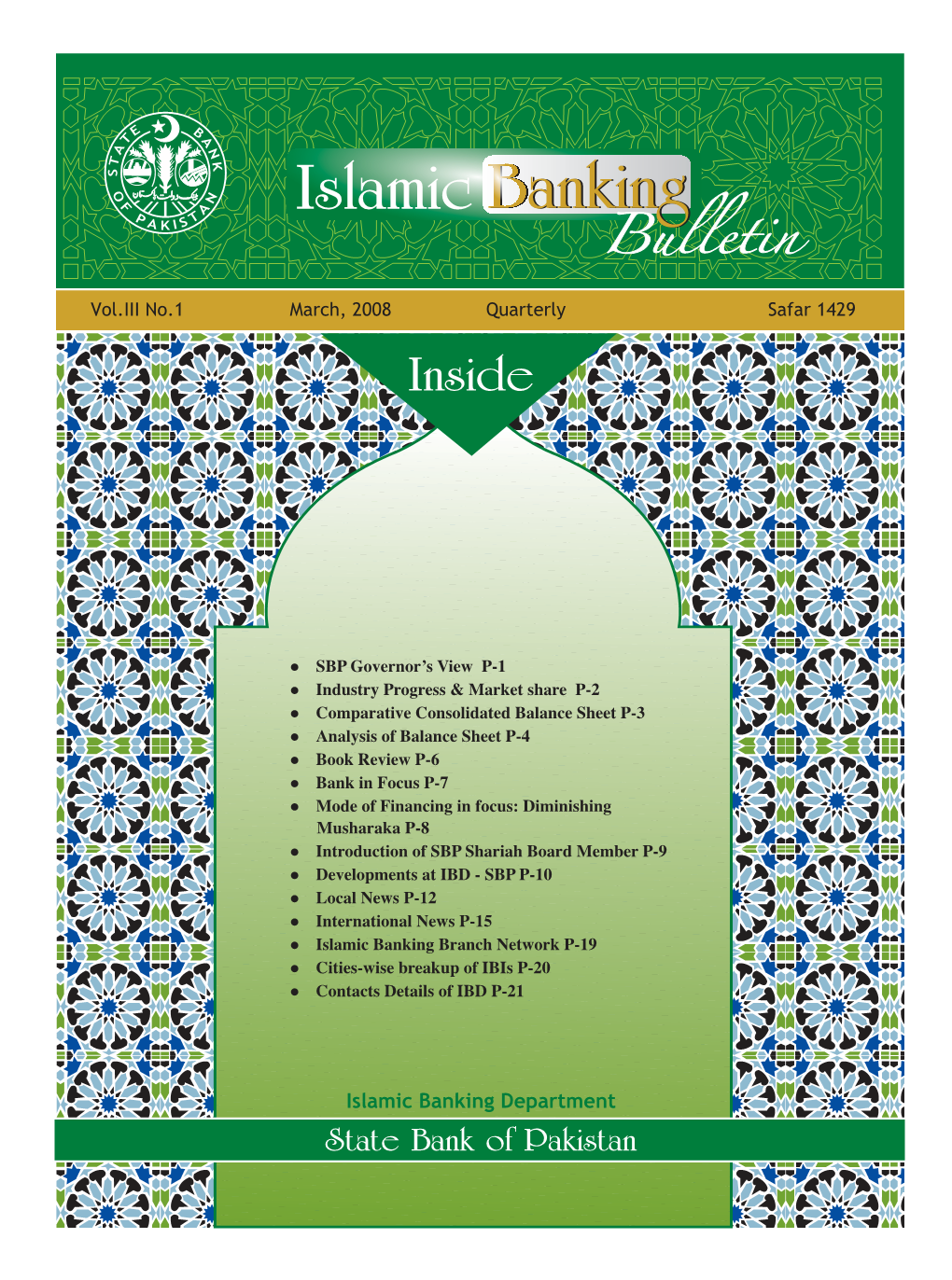 Islamic Banking Bulletin 1