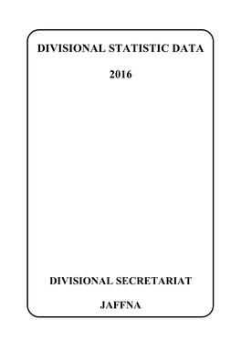 Divisional Statistic Data 2016