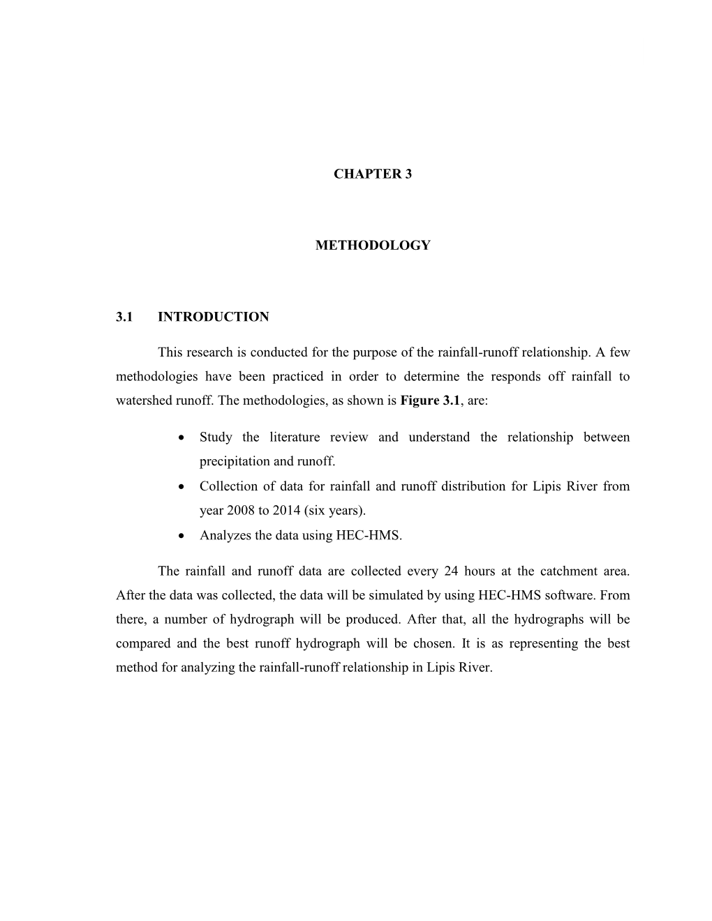 26 CHAPTER 3 METHODOLOGY 3.1 INTRODUCTION This Research Is