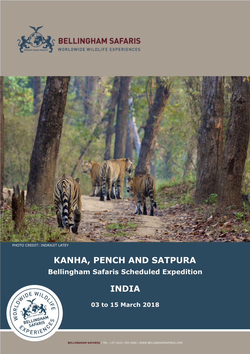 Kanha, Pench and Satpura India