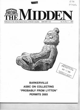 Barkerville Asbc on Collecting