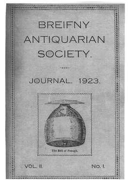 Breifny-Antiquarian-Society-Journal-1923-Vol-II-No-I.Pdf (2956.8