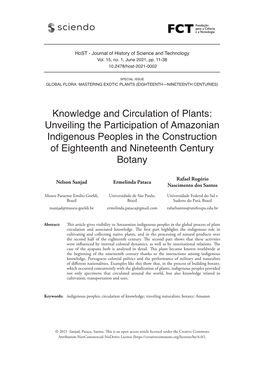 Unveiling the Participation of Amazonian Indigenous Peoples in the Construction of Eighteenth and Nineteenth Century Botany