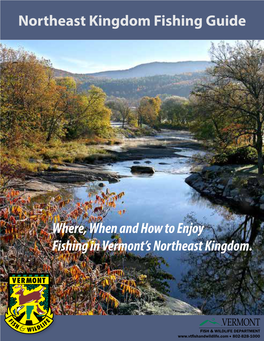 Northeast Kingdom Fishing Guide
