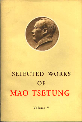 Selected Works of Mao Tsetung