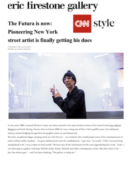 The Futura Is Now: Pioneering New York Street Artist Is Finally Getting His Dues