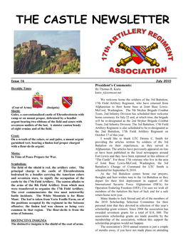 The Castle Newsletter