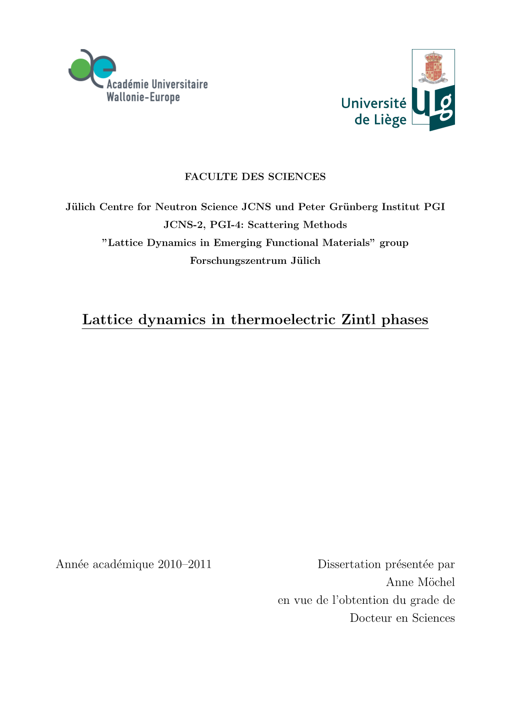 Lattice Dynamics in Thermoelectric Zintl Phases